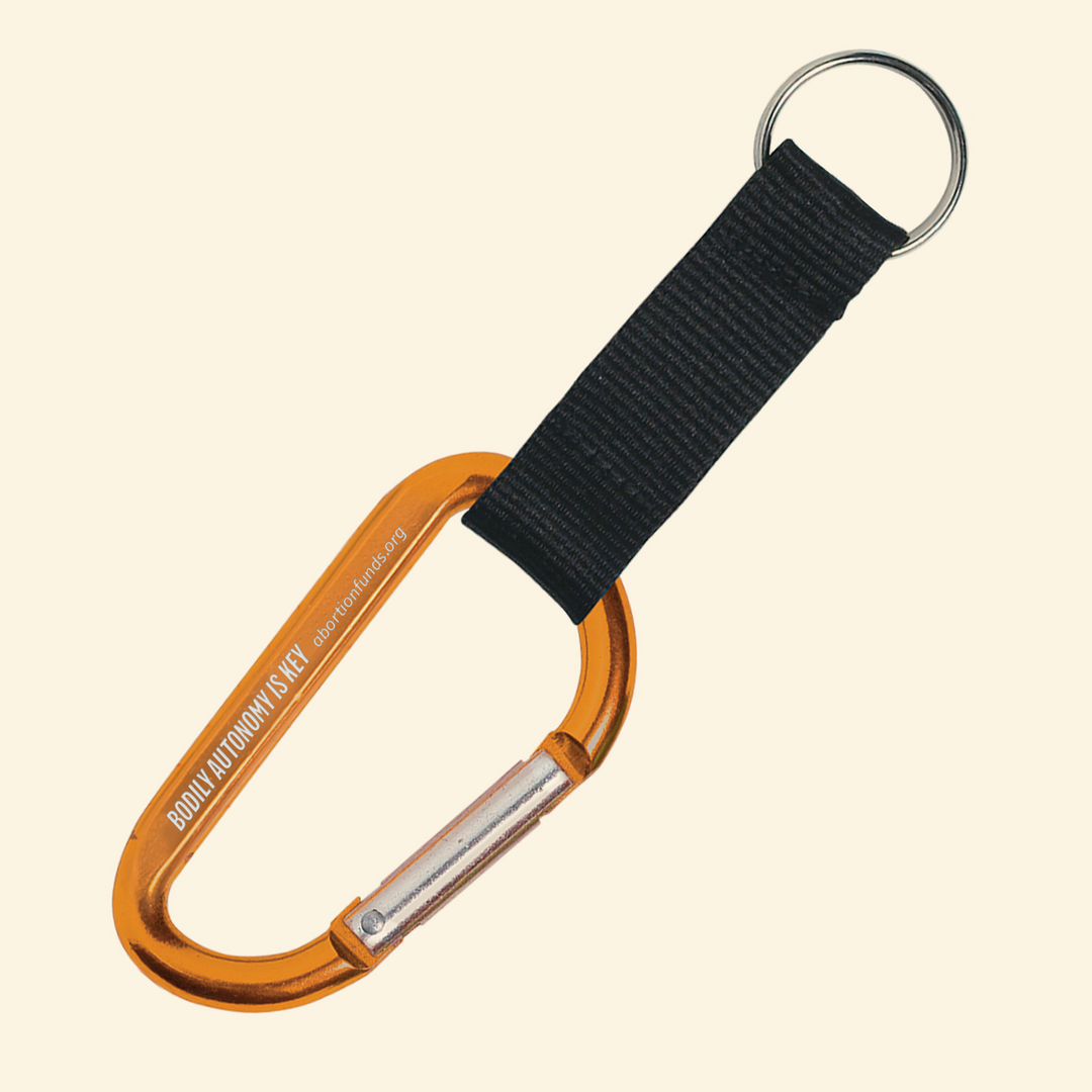 Bodily Autonomy is Key carabiner