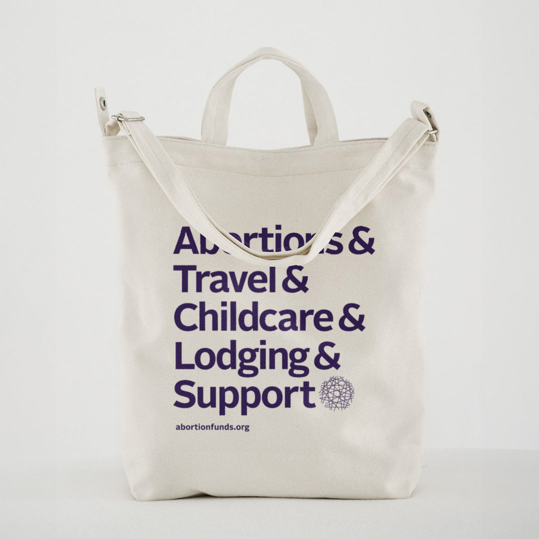 Abortions & Travel & Childcare & Lodging & Support Baggu Duck Bag