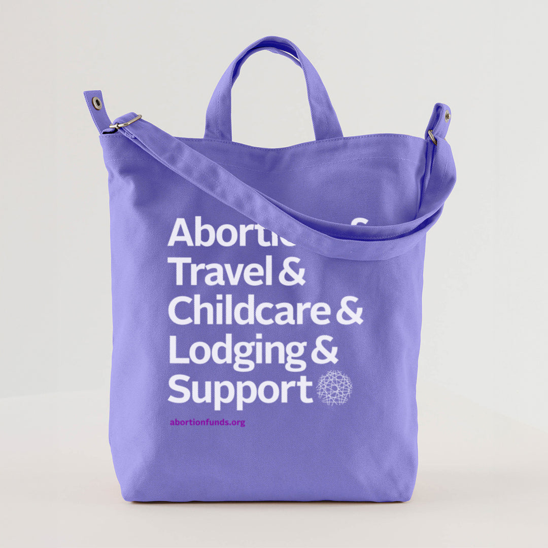 Abortions & Travel & Childcare & Lodging & Support Baggu Duck Bag