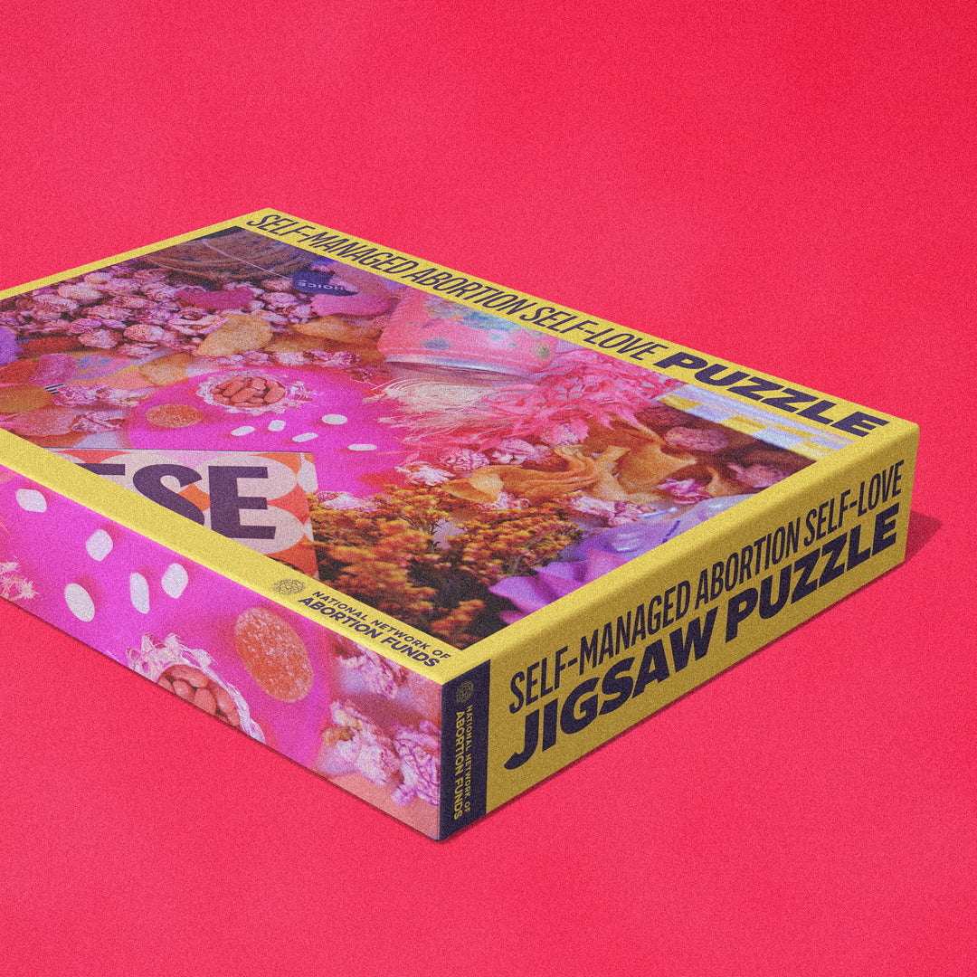 PREORDER! Ships by 12/17: Self-Managed Abortion Self-Love Jigsaw Puzzle