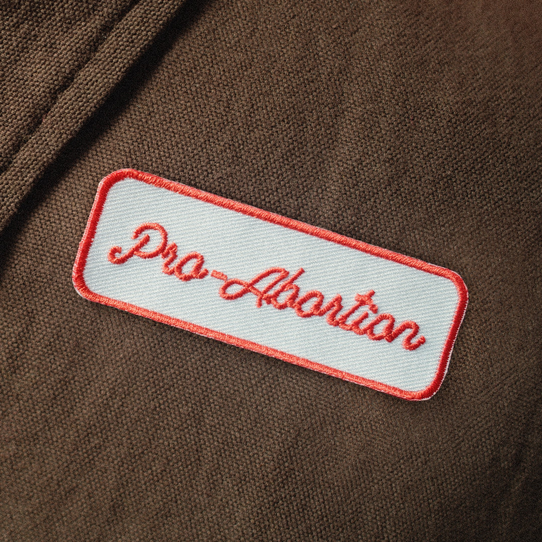 Pro-Abortion workwear patch
