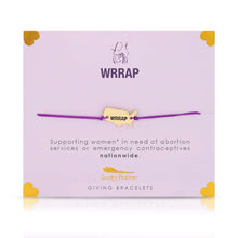 Load image into Gallery viewer, Women&#39;s Reproductive Rights Assistance Project: WRRAP USA Giving Bracelet
