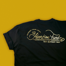 Load image into Gallery viewer, Support Your Local Abortion Fund pocket tee
